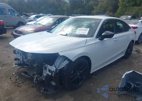 2024 Honda Civic Sport из США, поврежденный, VIN 2HGFE2F58RH552379